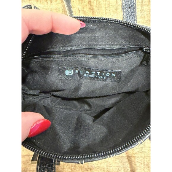 Kenneth Cole Reaction Black Mini Purse - Picture 9 of 11